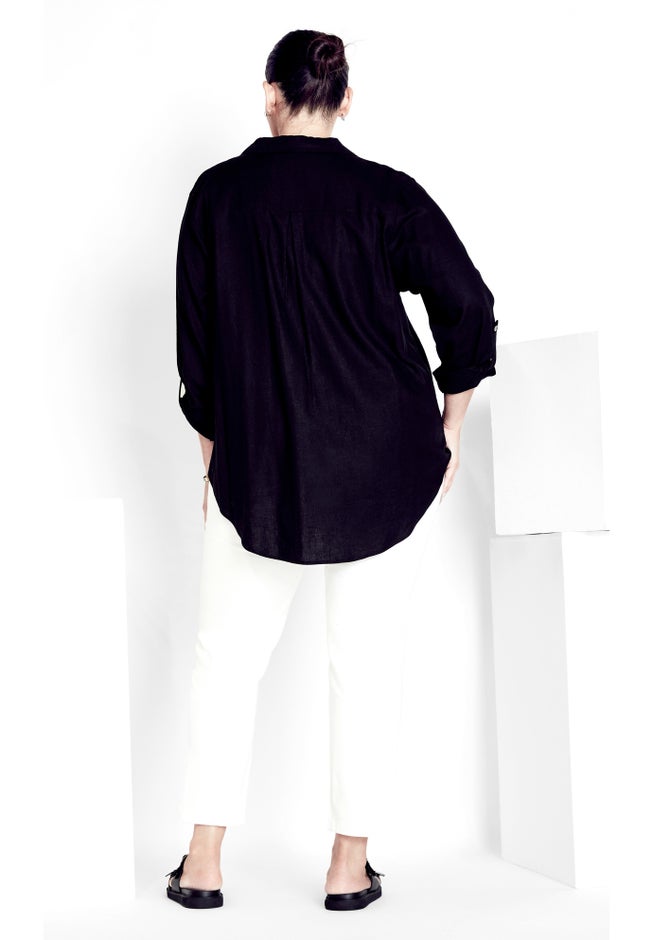 Butter Denim Pull-On High Rise Jean image number 1