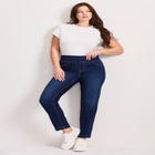 Butter Denim Pull-On High Rise Jean image number null