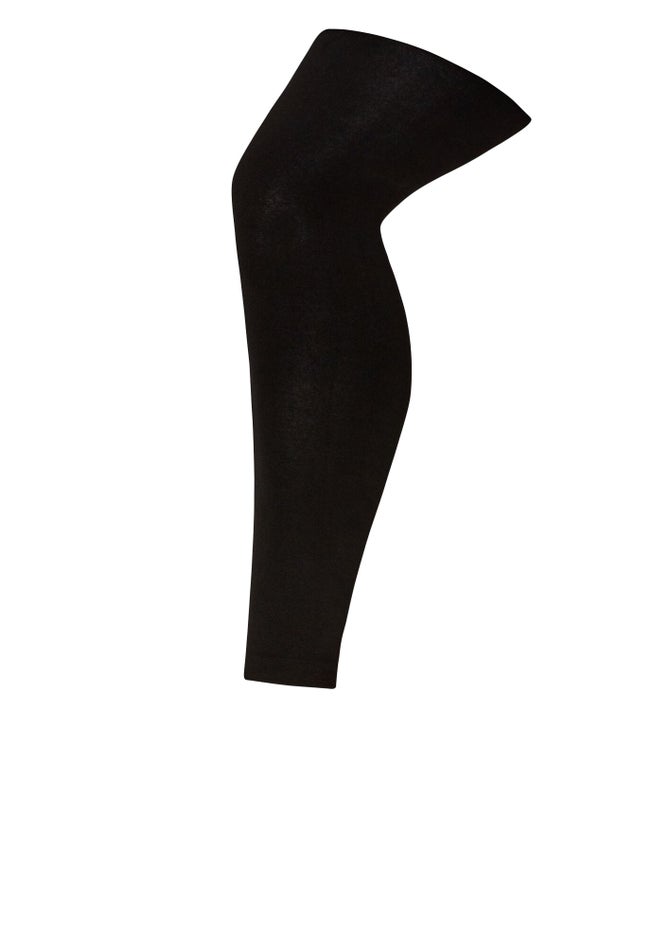 Plush Lined Footless Leggings image number 3