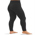 Plush Lined Footless Leggings image number null