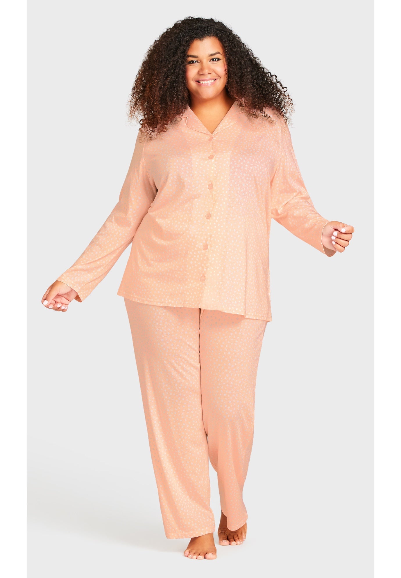 Button Through Sleep Top image number 0