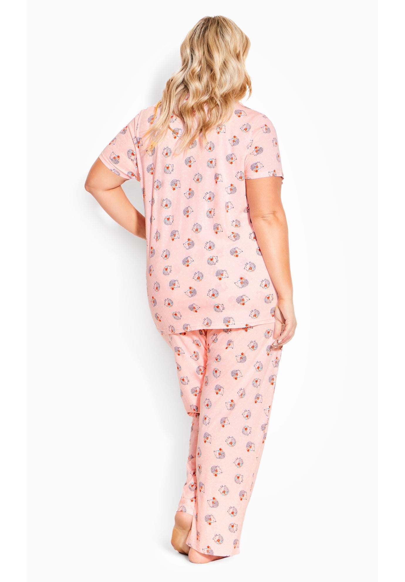 Hedgehog Button Sleep Top image number 1