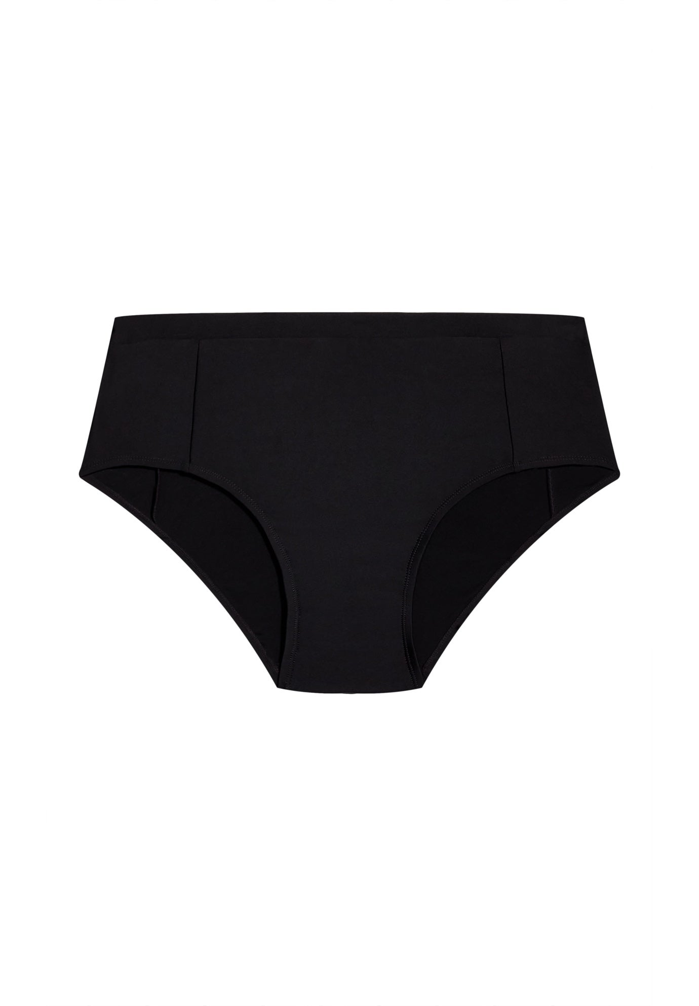 Knit High Waist Swim Brief image number 2