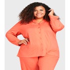 Button Print Sleep Top image number null