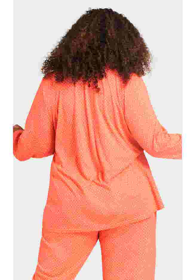 Button Print Sleep Top image number 4