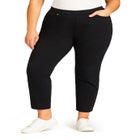 Tapered Knit Pull On Jean image number null