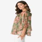 Square Neck Lurex Blouse image number null