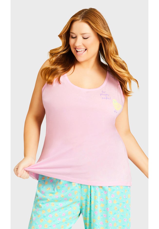 Chicks Sleep Tank image number null