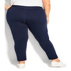 Contrast Pocket Knit Pant image number null