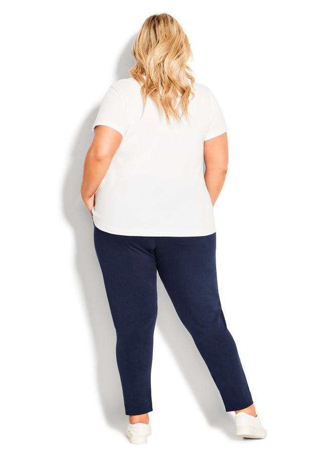 Contrast Pocket Knit Pant image number 4