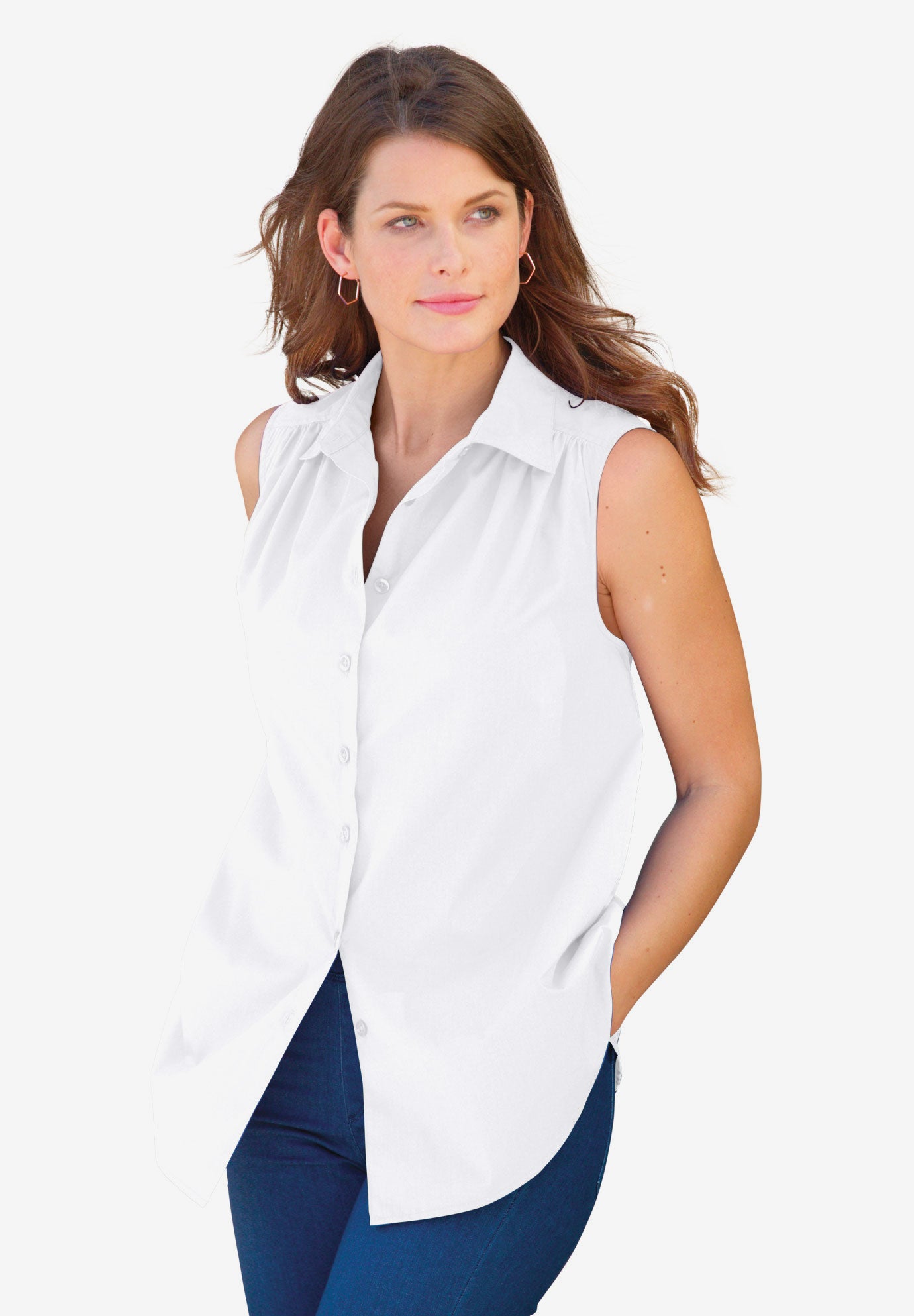 Kate Sleeveless Shirt image number 0