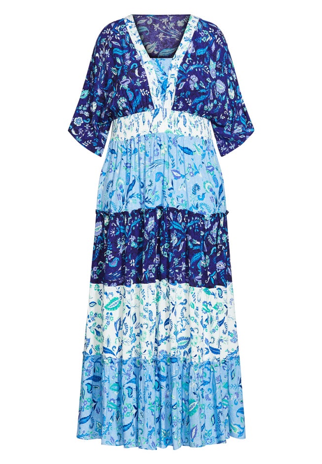 Daisy Tiered Maxi Dress image number null