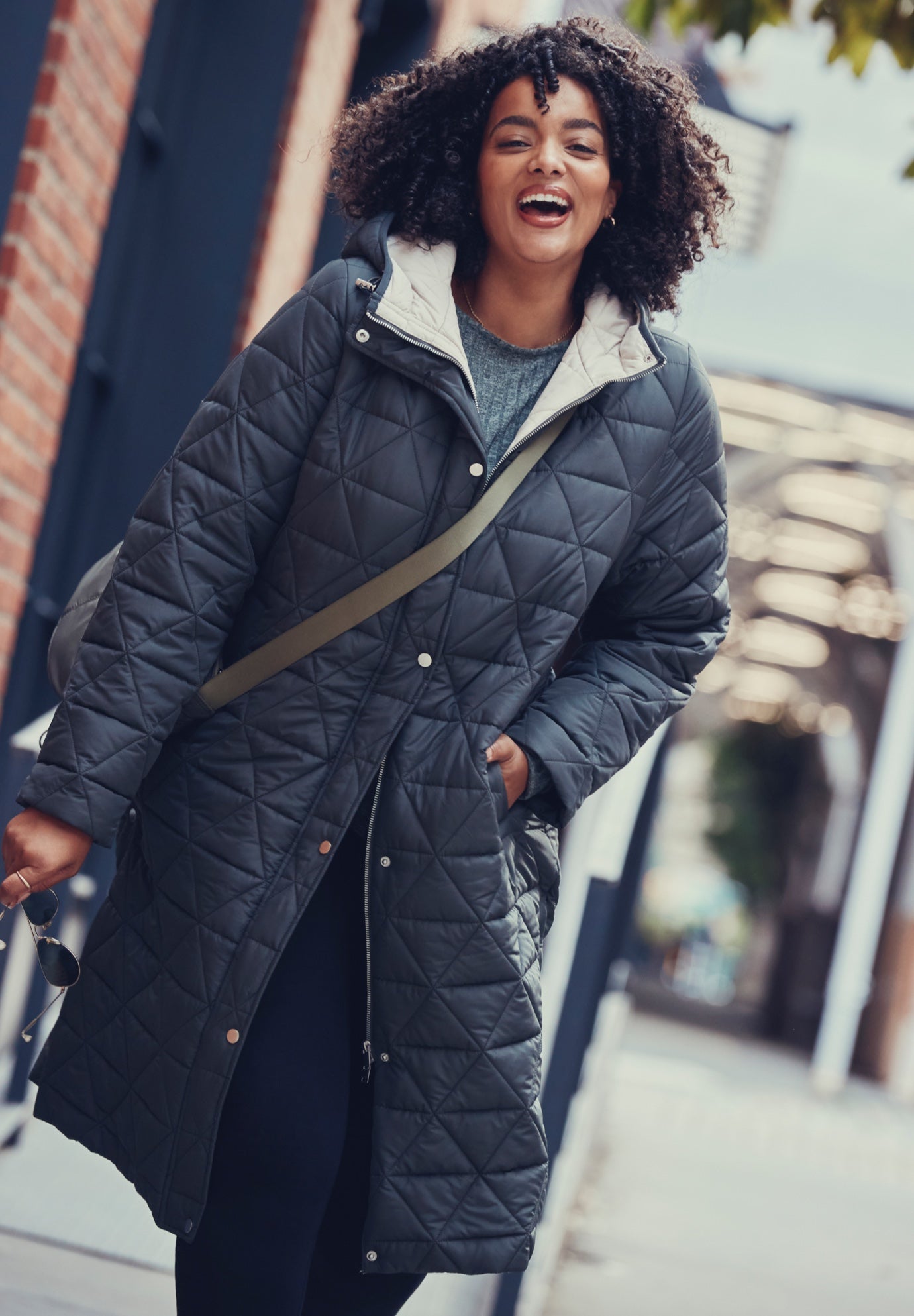 Quinn Longline Puffer Jacket image number 3