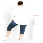 Butter Denim Pull On Crop Jean image number 4