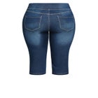 Butter Denim Pull On Crop Jean image number 5