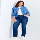 Butter Denim Straight Leg Jean image number null