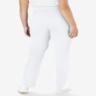 Sport Knit Straight-Leg Pull-On Pants image number null