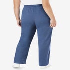 Sport Knit Straight-Leg Pull-On Pants image number null