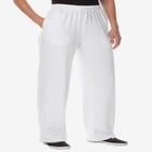 Sport Knit Straight-Leg Pull-On Pants image number null