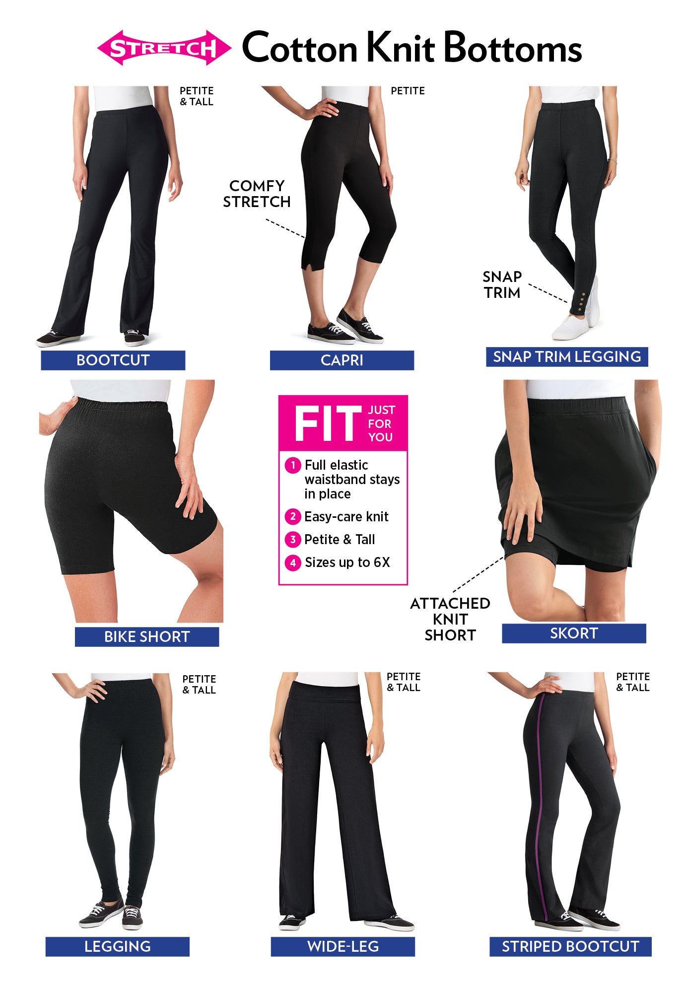 Stretch Cotton Skort image number 2