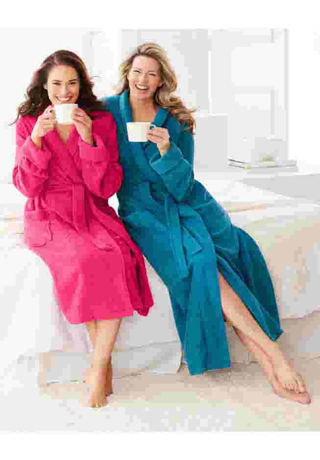 Short Terry Robe image number 3