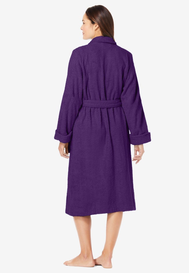 Short Terry Robe image number 1