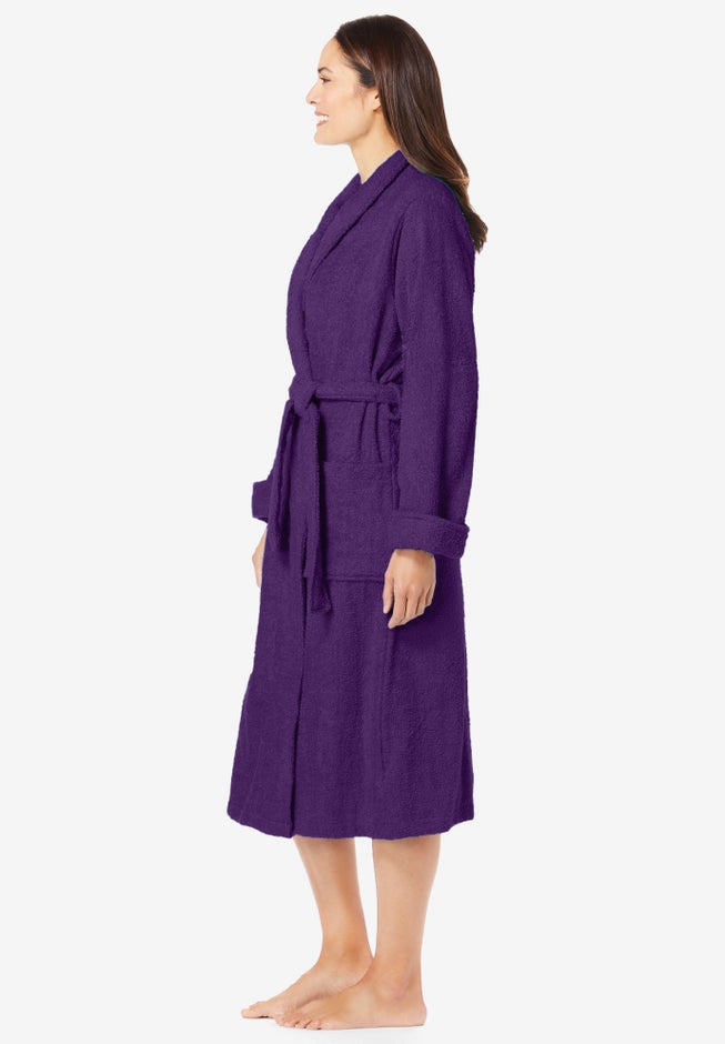Short Terry Robe image number 2