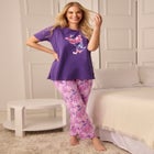 Graphic Tee PJ Set image number null