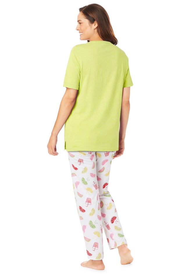 Graphic Tee PJ Set image number 1