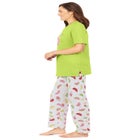 Graphic Tee PJ Set image number null