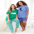Graphic Tee Pure Cotton PJ Set image number 5
