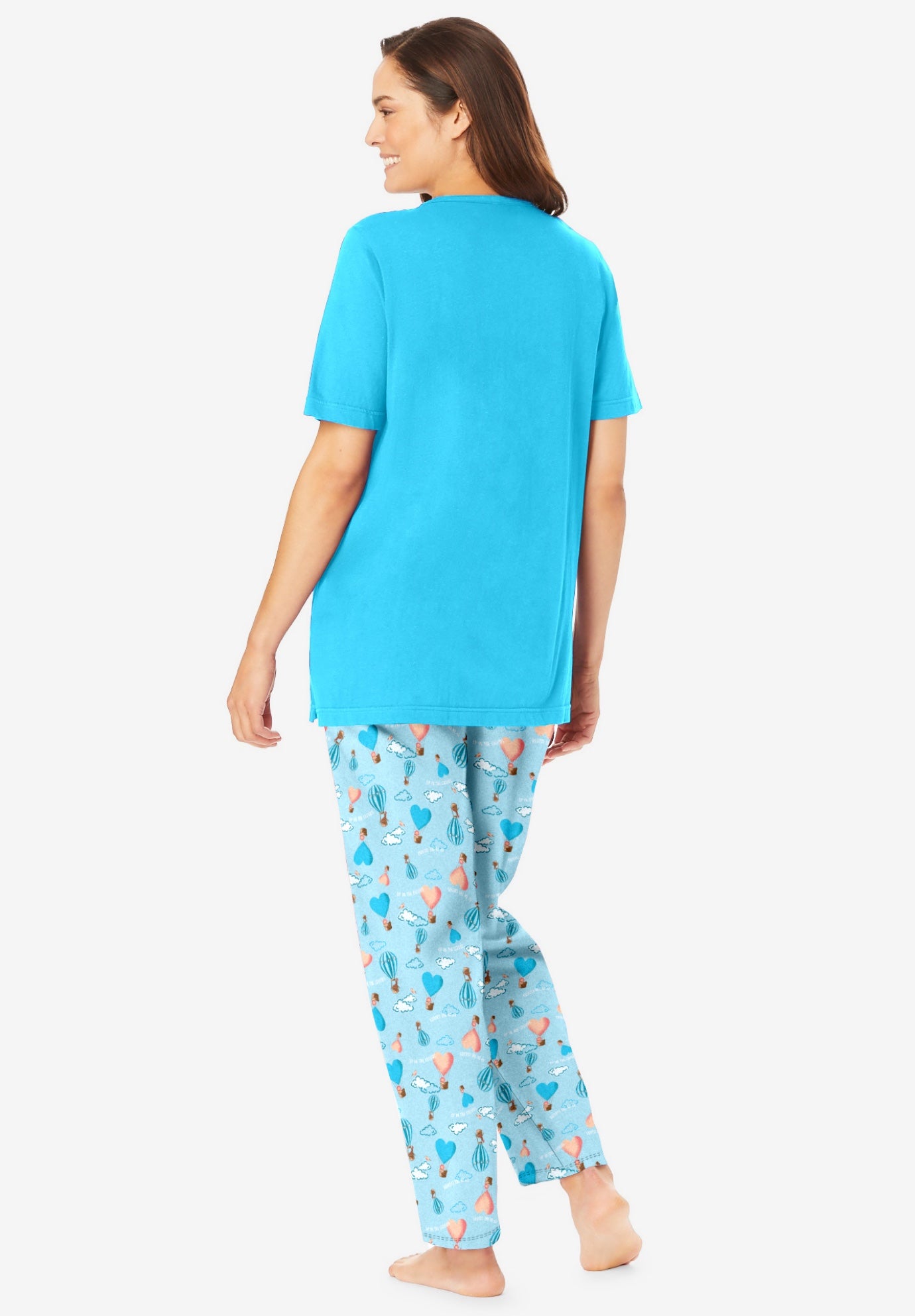 Graphic Tee PJ Set image number 1