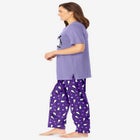 Graphic Tee Pure Cotton PJ Set image number 2