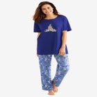 Graphic Tee PJ Set image number null
