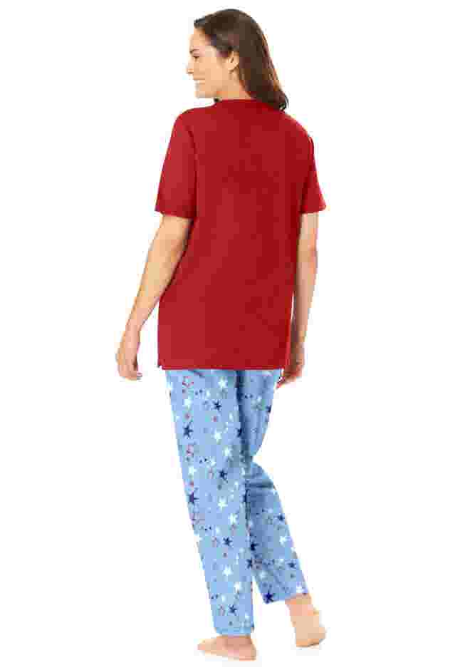 Graphic Tee PJ Set image number 1