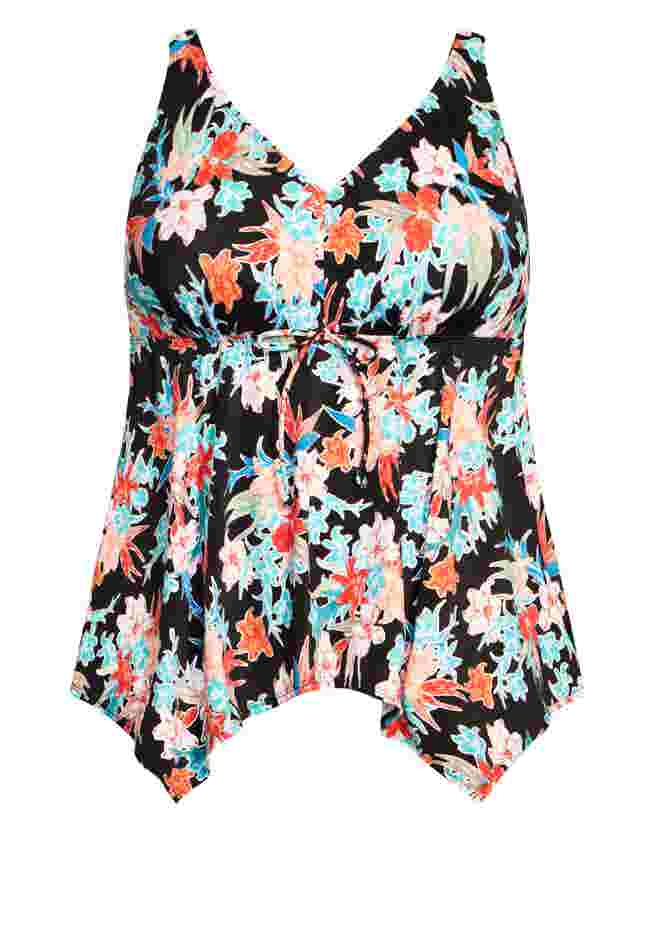 Sharkbite Print Tankini Top image number 2