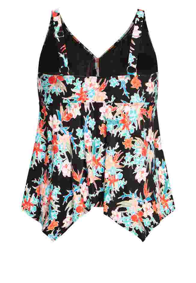 Sharkbite Print Tankini Top image number 3