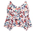 Sharkbite Print Tankini Top image number null