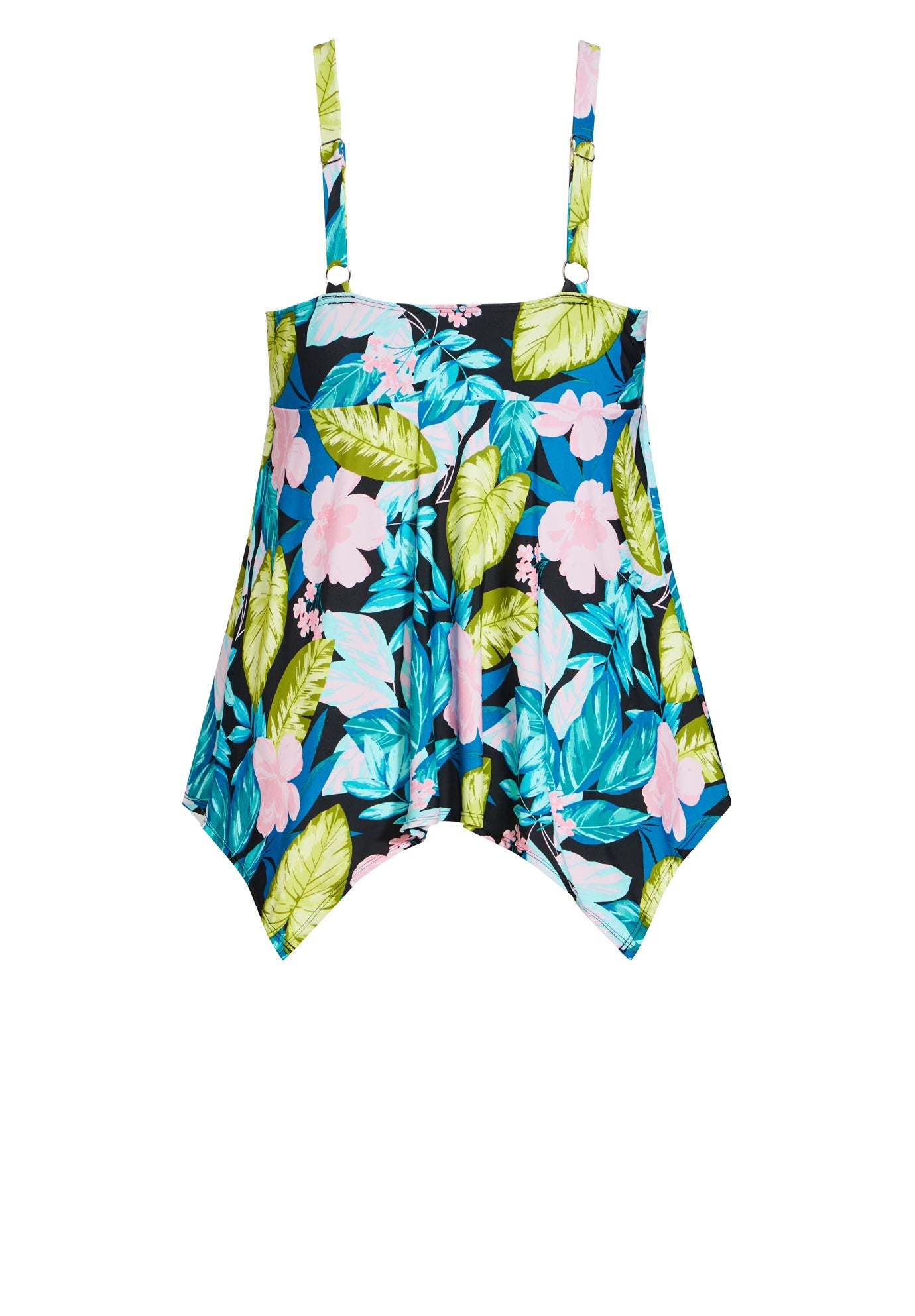 Hanki Print Tankini Top image number 5