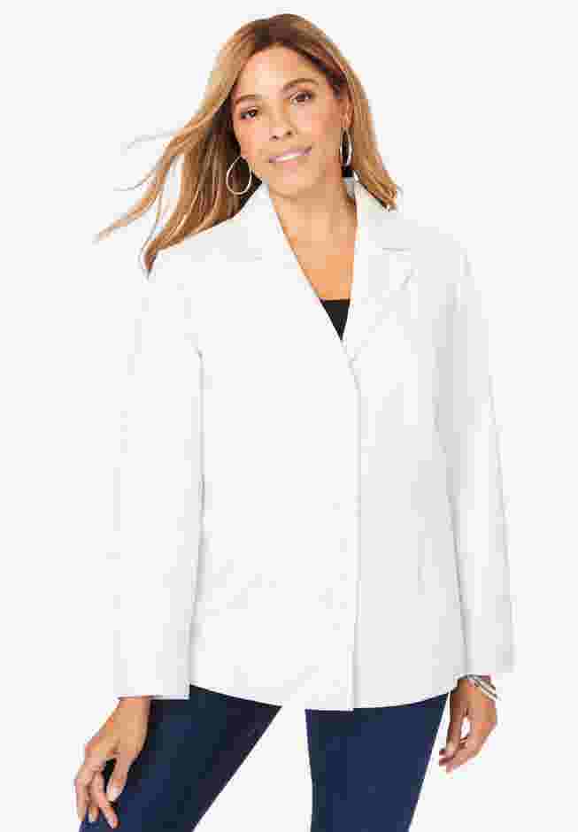 Leather Blazer image number 3