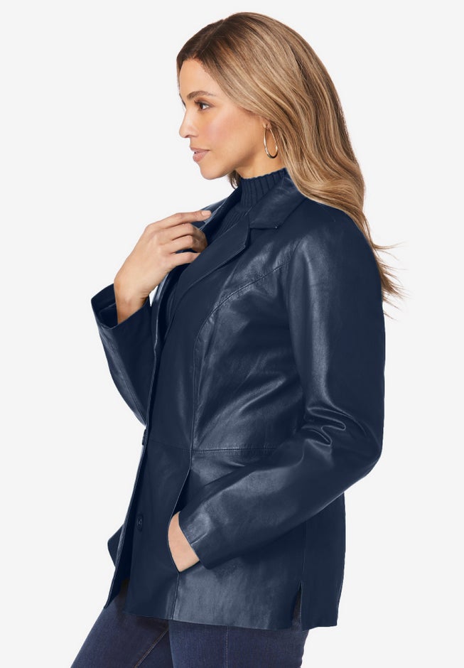 Leather Blazer image number 2