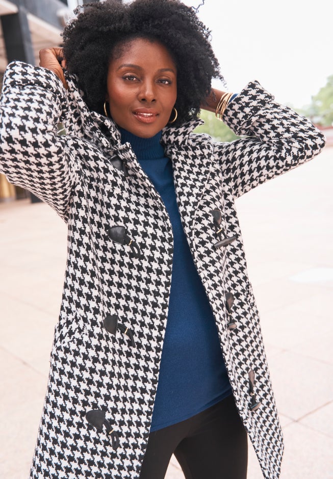 Hooded Toggle Wool Coat image number 2