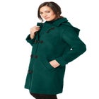 Hooded Toggle Wool Coat image number null