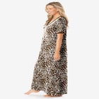 V-Neck Short Sleeve Maxi Lounger image number null