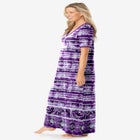 V-Neck Short Sleeve Maxi Lounger image number null
