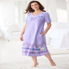 V-Neck Short Sleeve Short T-Shirt Lounger image number null