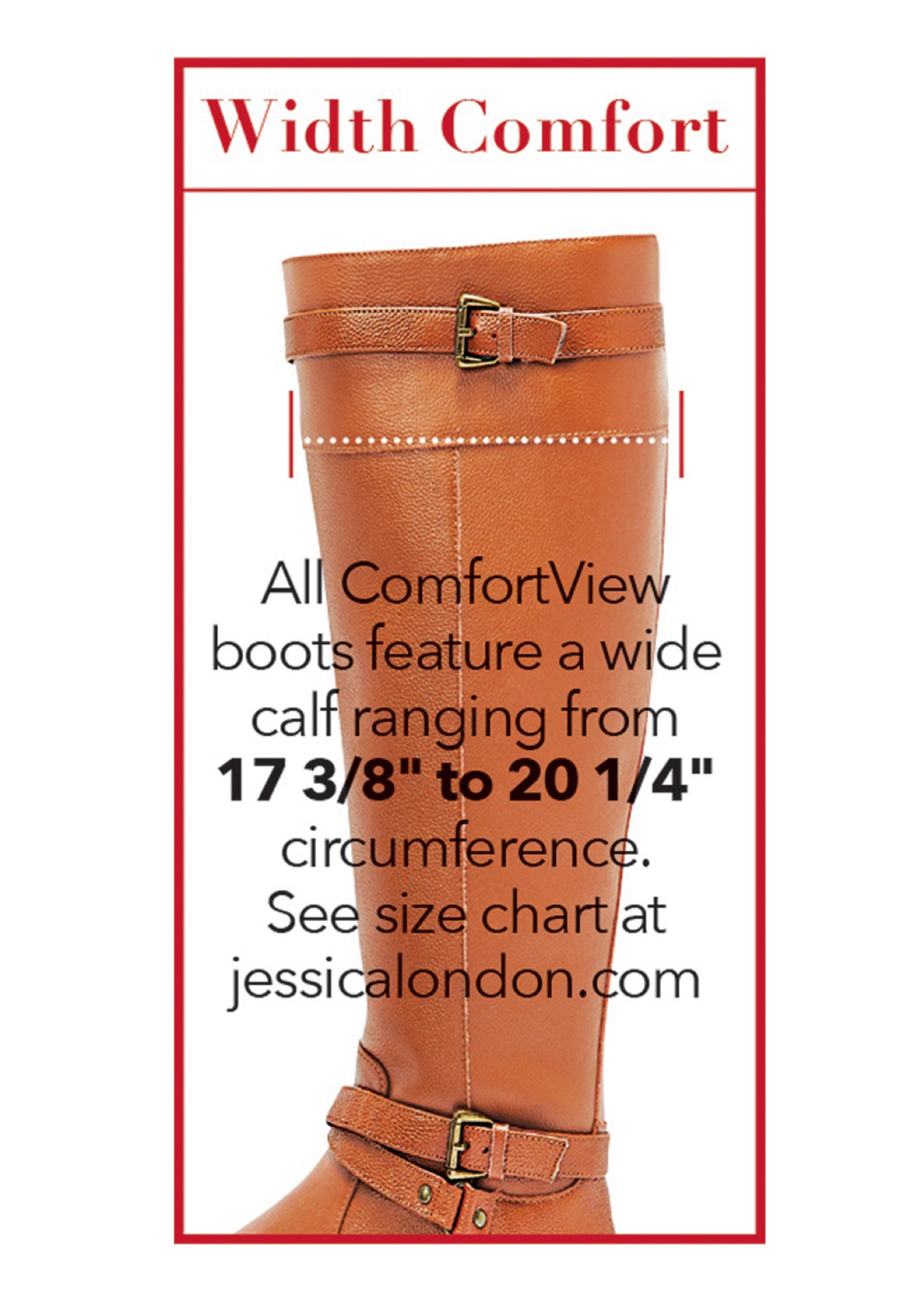 The Whitley Tall Wide Calf Boot By Comfortview image number 6