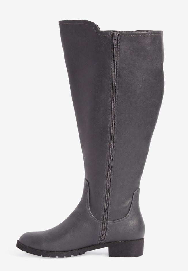 The Milan Tall Wide Calf Boot By Comfortview image number 3