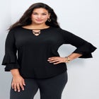 Vienna Bell Sleeve Top image number 0