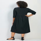 Valery V-Neckline Ity Jersey Dress image number null